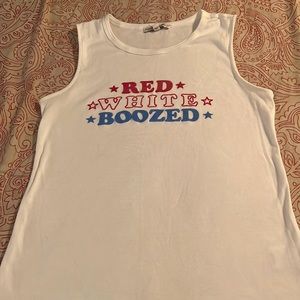 Red , White , Boozed tshirt